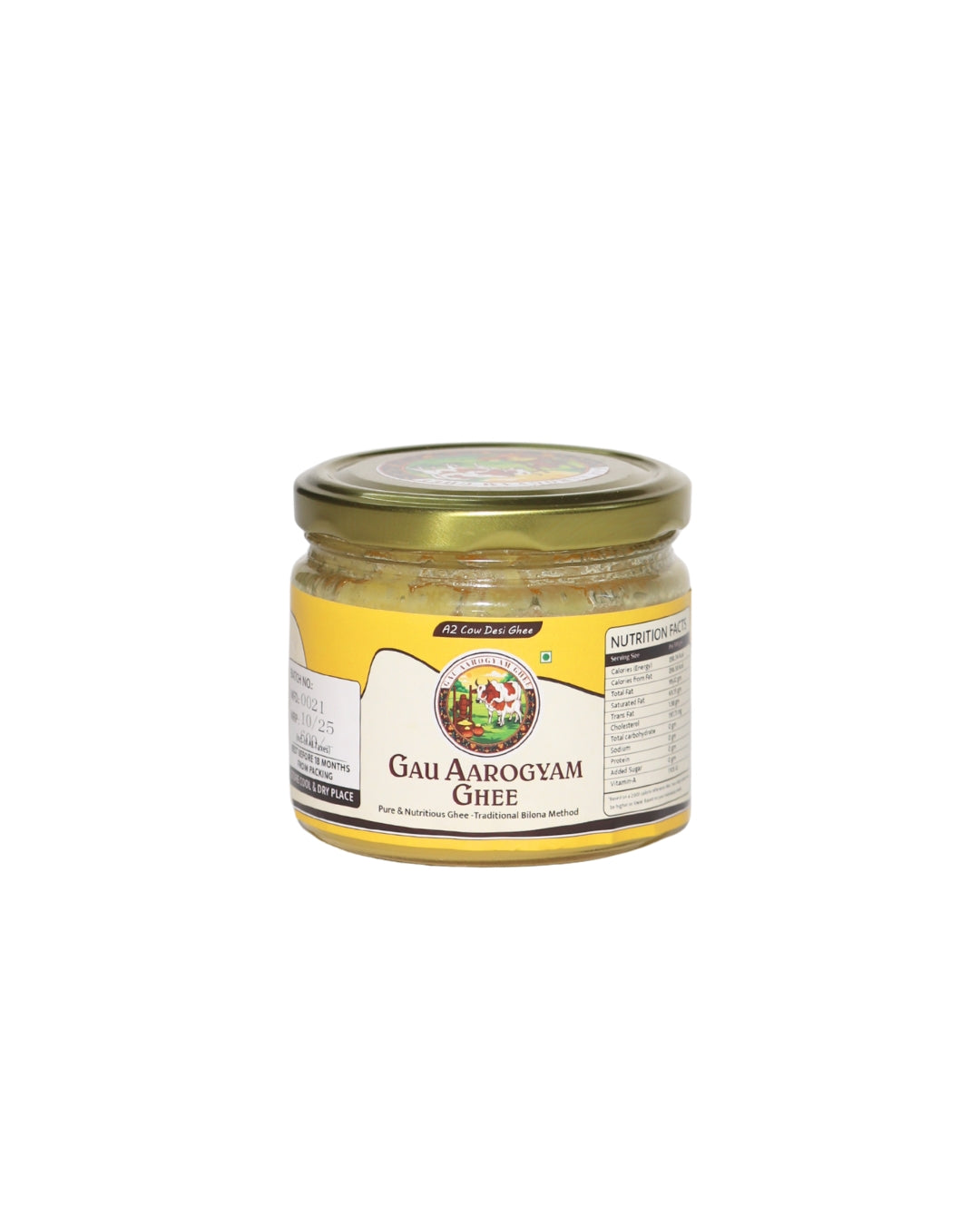 Pure Bilona A2 Cow Desi Ghee