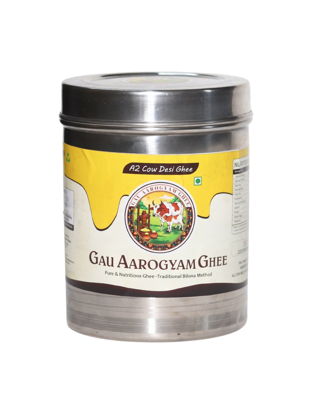 Pure Bilona A2 Cow Desi Ghee