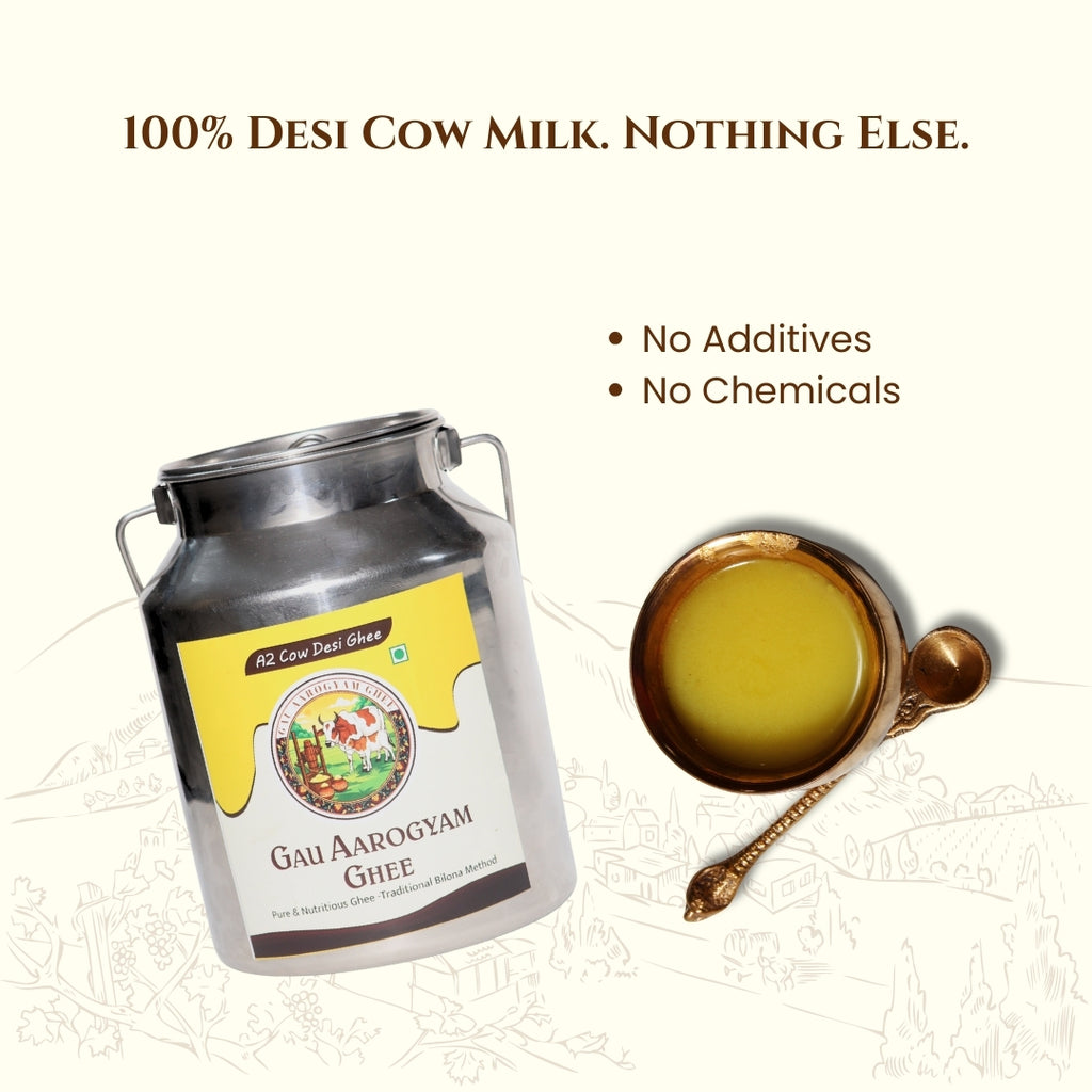 Pure Bilona A2 Cow Desi Ghee