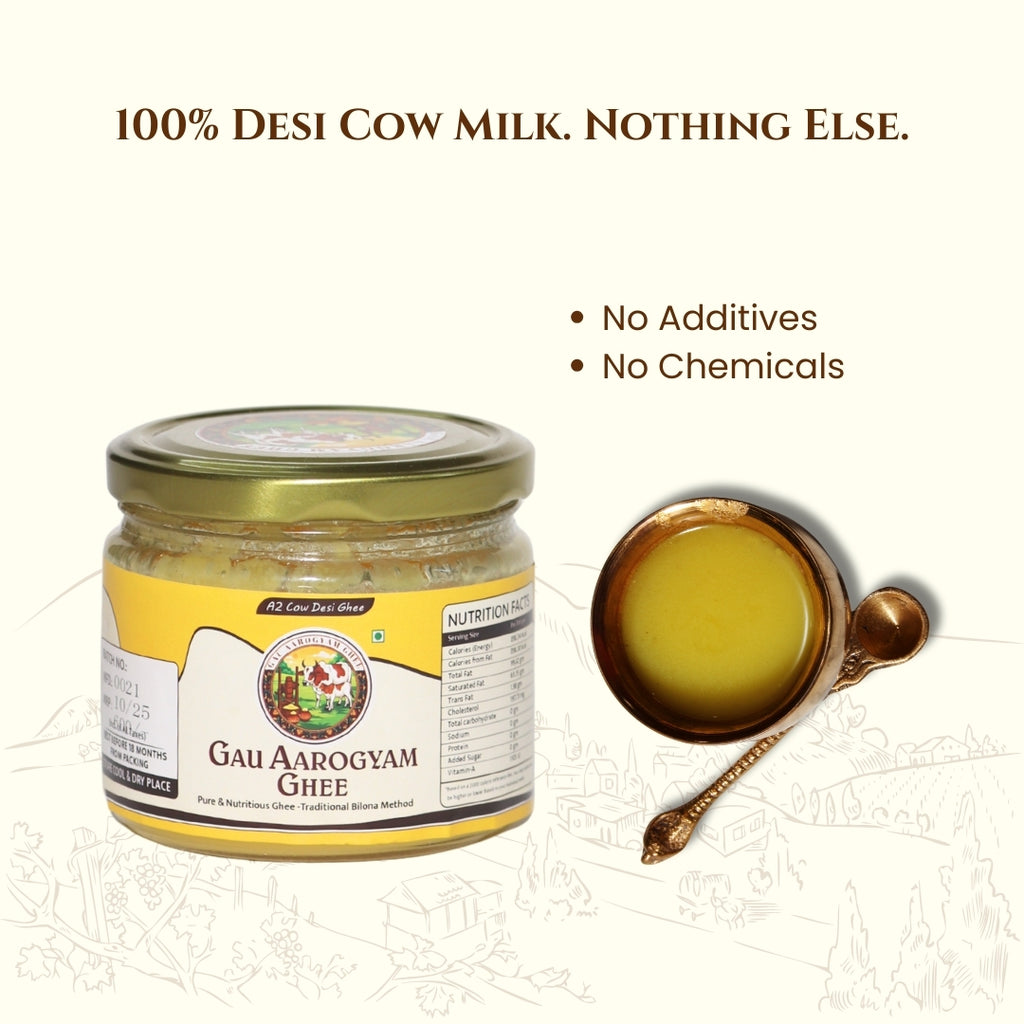 Pure Bilona A2 Cow Desi Ghee