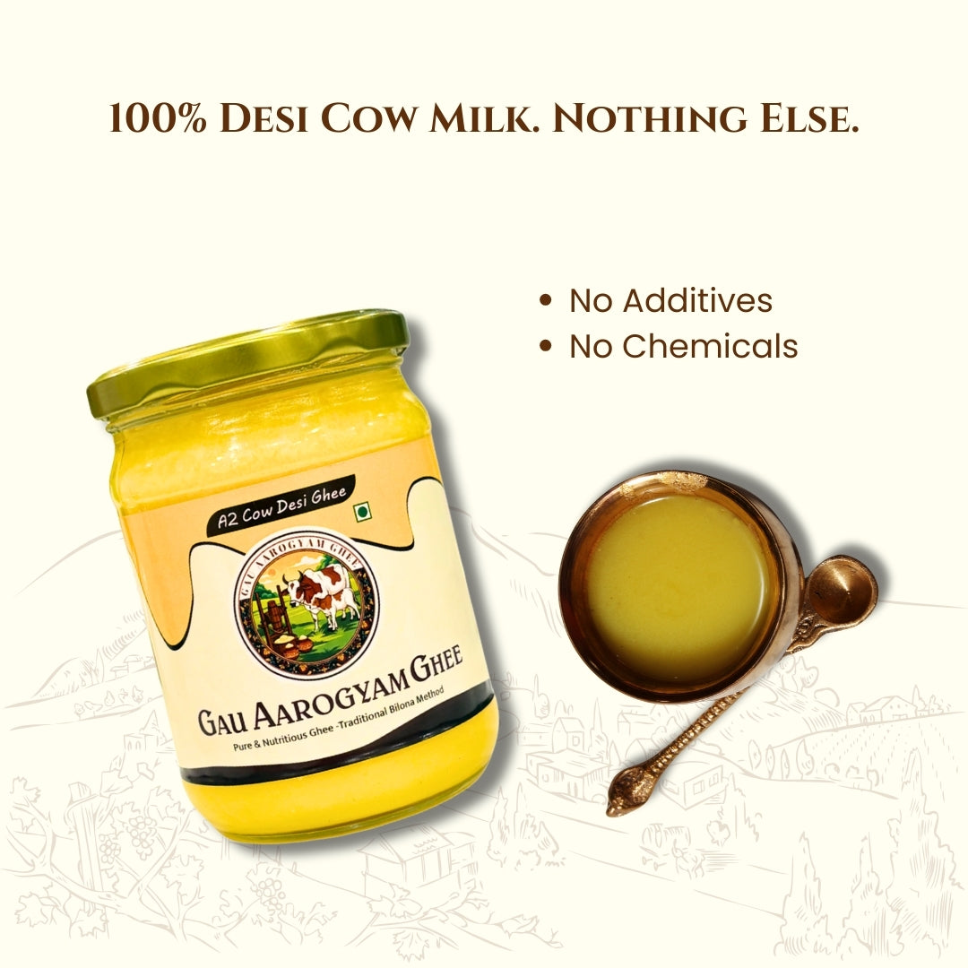 Pure Bilona A2 Cow Desi Ghee