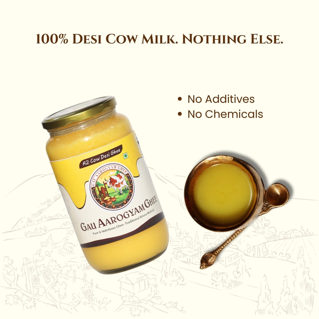 Pure Bilona A2 Cow Desi Ghee