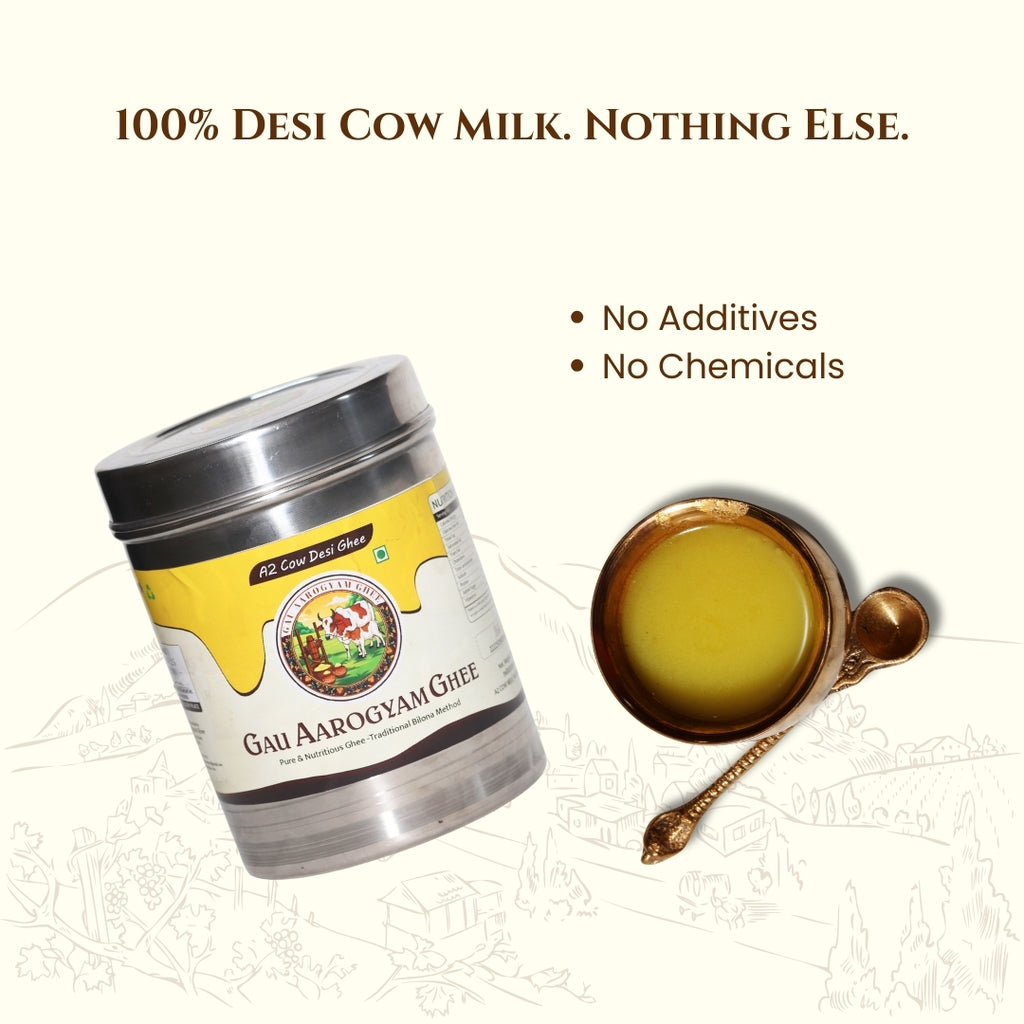 Pure Bilona A2 Cow Desi Ghee