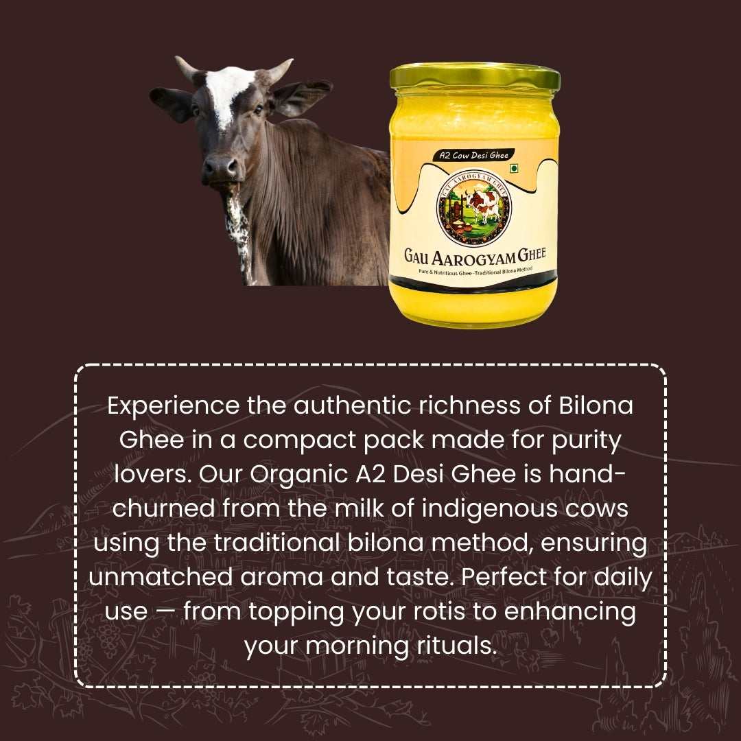 Pure Bilona A2 Cow Desi Ghee