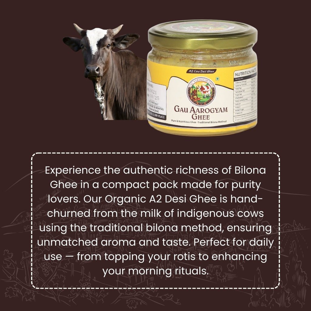 Pure Bilona A2 Cow Desi Ghee