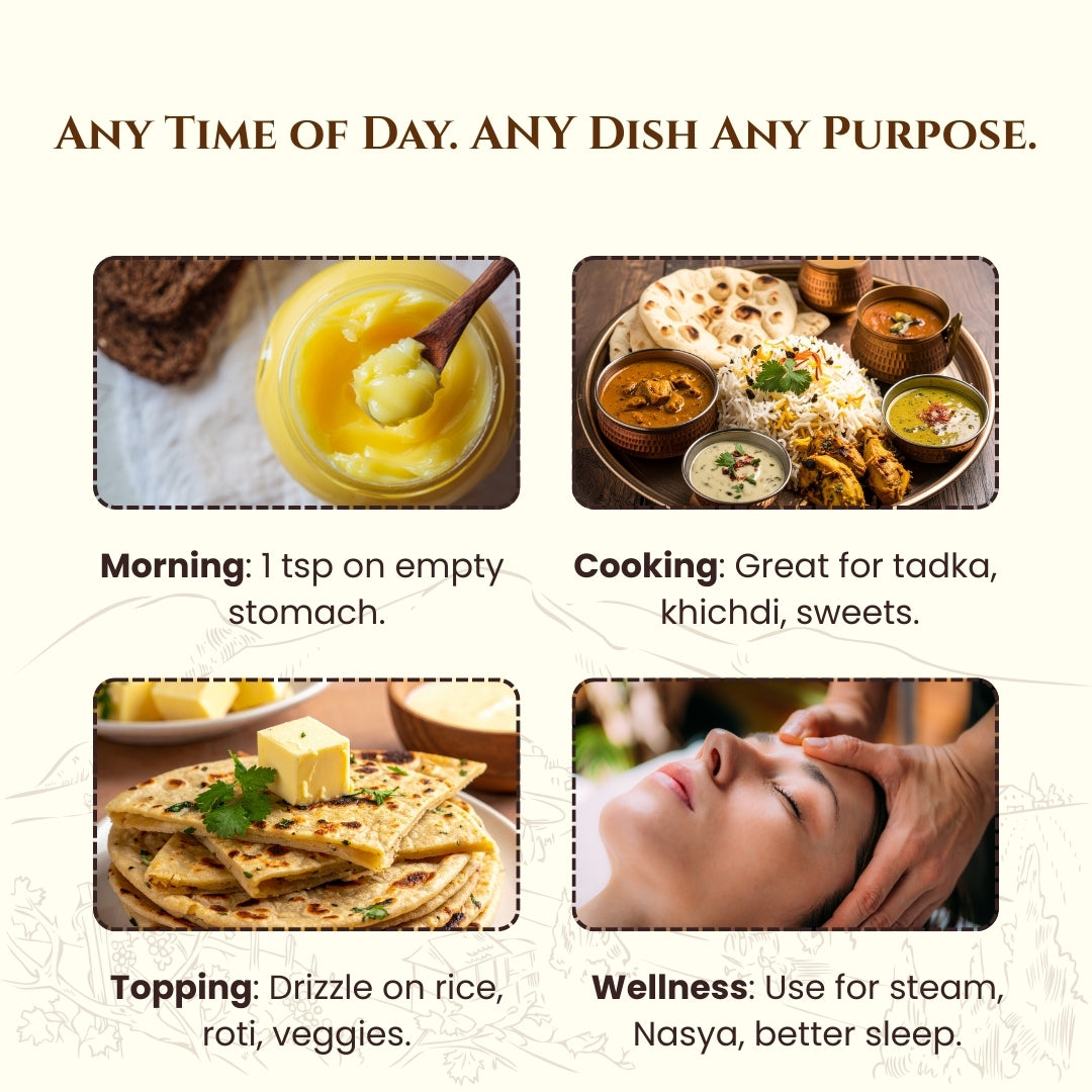 Pure Bilona A2 Cow Desi Ghee