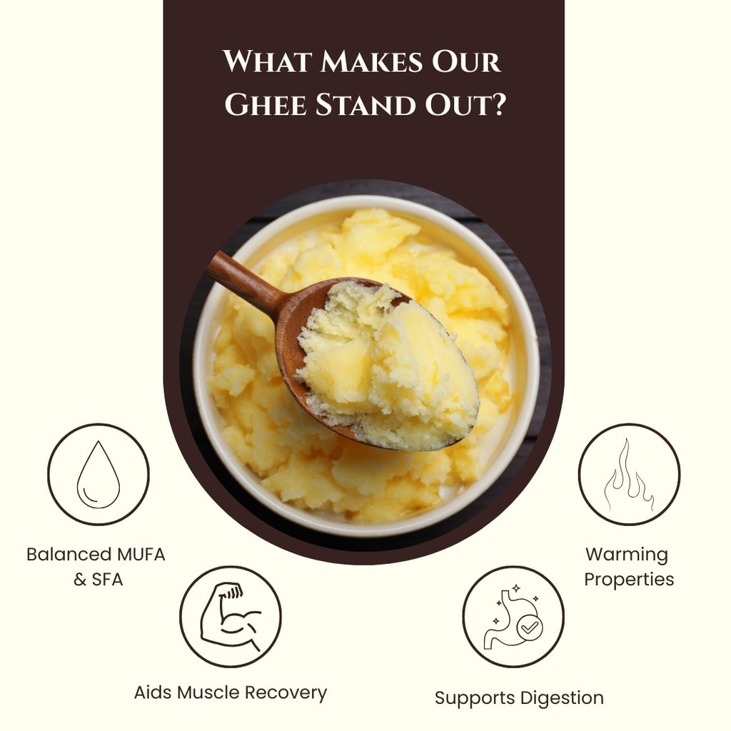 Pure Bilona A2 Cow Desi Ghee